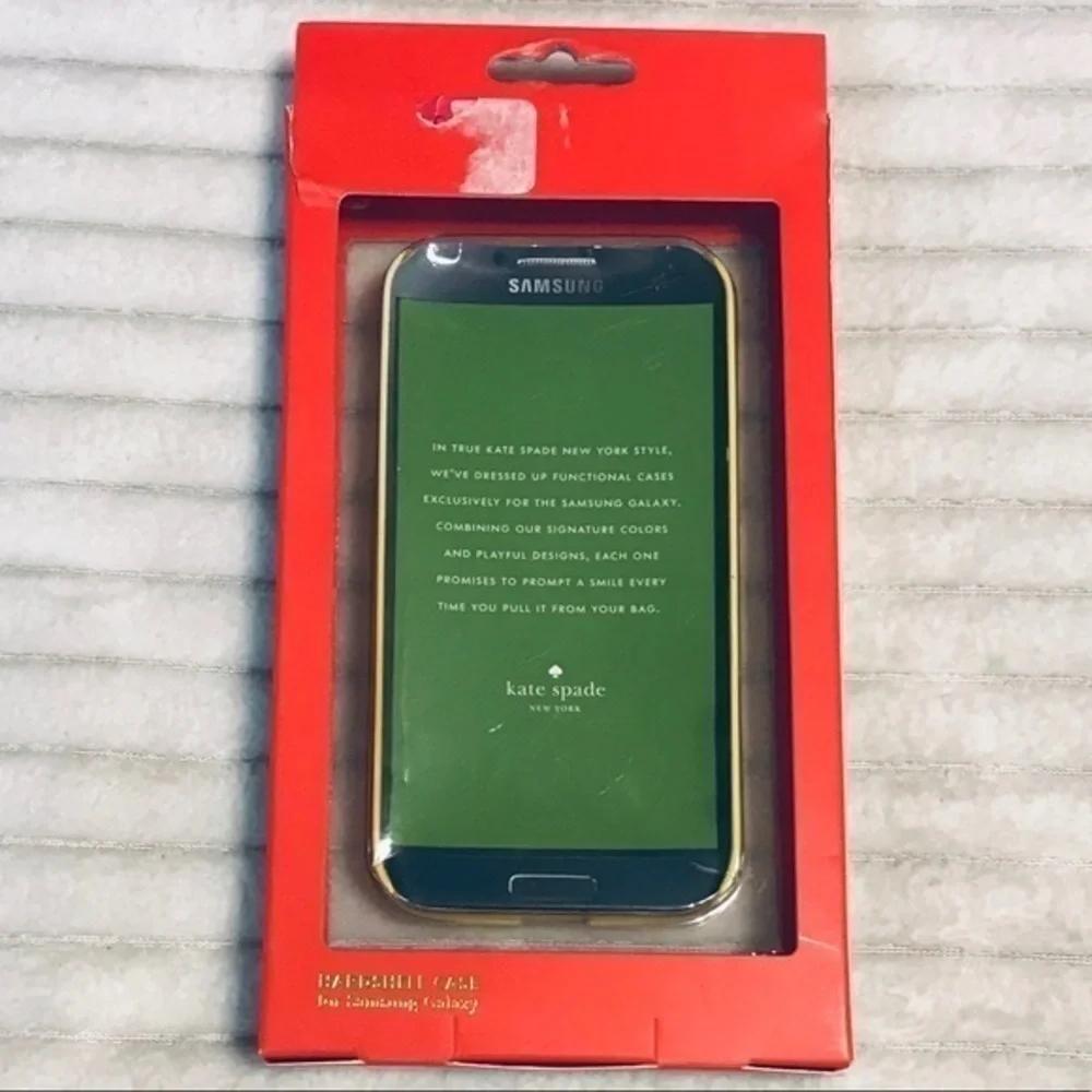 Kate Spade Saturday Wear Yellow Samsung phone case